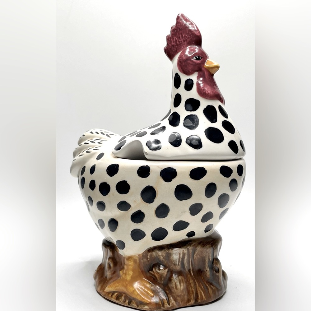 Vintage Sakura Spotted Roaster Sugar/Creamer